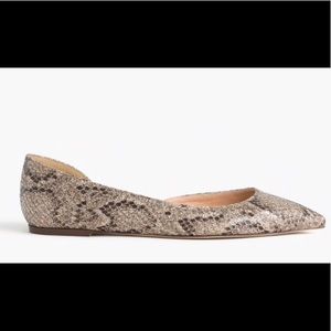 JCrew Audrey Glitter Flats